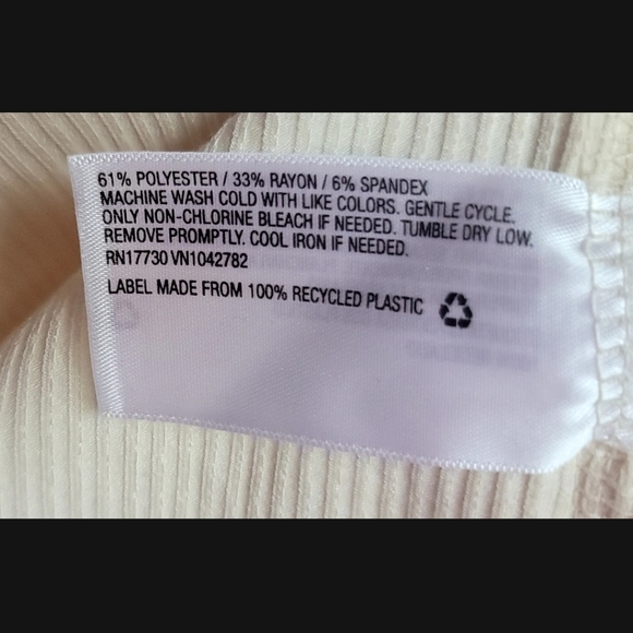 Isabel Maternity Beige Shirred Tank Top size small - Picture 7 of 7